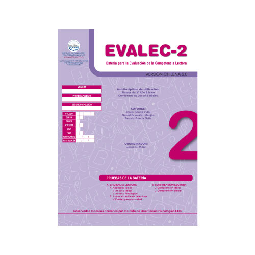 Evalec-2 (Pack 10 test + 10 usos de Corrección)