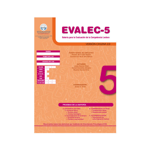 Evalec-5 (Pack 10 test + 10 usos de Corrección)