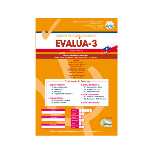 Evalúa-3 (protocolo + uso de corrección)