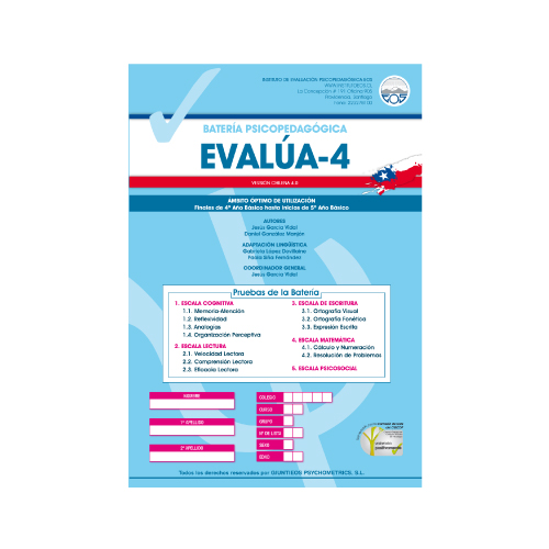 Evalúa-4 (protocolo + uso de corrección)