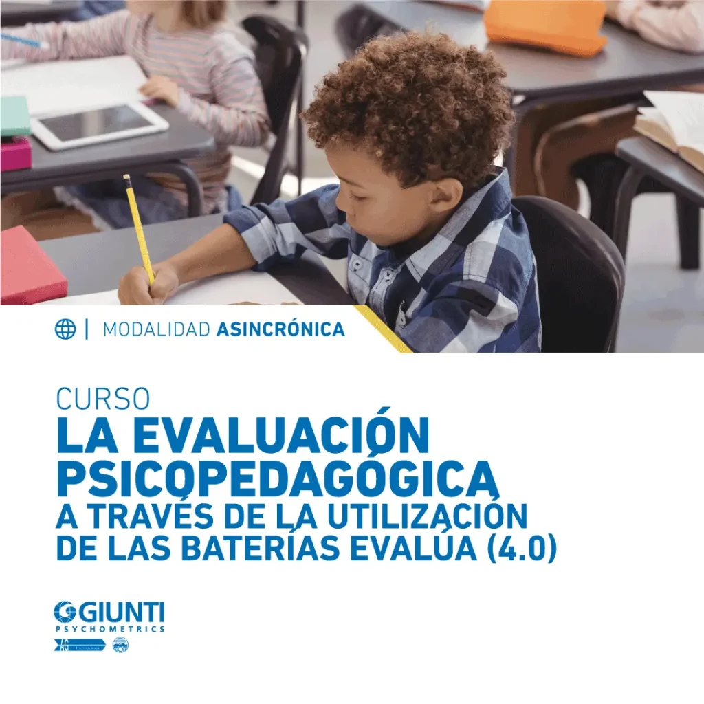 Certificación Oficial Batería Evalúa 4.0 - Modalidad Asincrónica